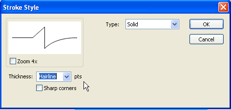 Stroke options