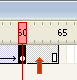 Example of ghost frames
