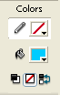 Deselect Stroke Color button