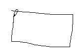 Example of drawing a rectangle